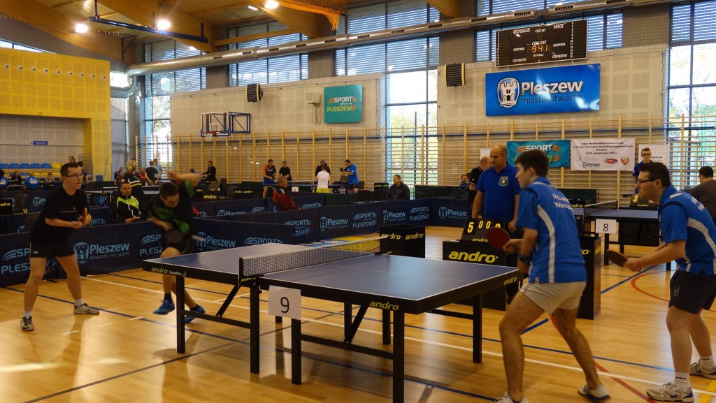 pingpong tenis stołowy dla niepełnosprawnych w poznaniu